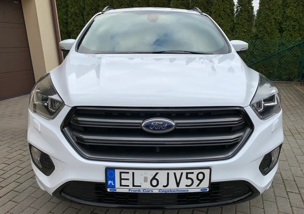 Ford Kuga cena 82800 przebieg: 73891, rok produkcji 2018 z Wojnicz małe 407